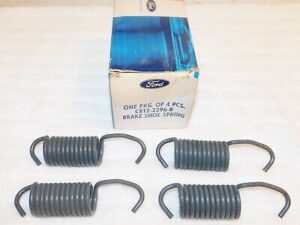 1968-72 Ford B F C LN N 500 600 700 NOS REAR 15X4 BRAKE SHOE RETRACTING SPRINGS