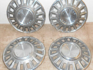 1968 Mustang Fastback Coupe Convertible Sprint ORIG WHEEL HUB CAPS COVERS SET