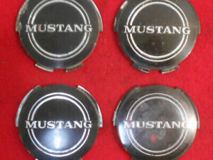 1964.5 1965 Mustang Fastback Coupe Convertible ORIG WHEEL COVER HUB CAP EMBLEMS