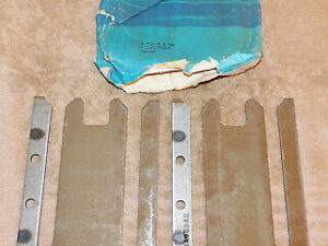 1973 1974 Ford Custom Galaxie 500 LTD Brougham NOS FRONT BUMPER ARM SPACERS