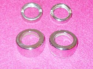 1964 1965 Mustang Fastback Coupe Conv GT Shelby ORIG WIPER ARM COWL TRIM BEZELS
