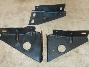1967 1968 Mustang Convertible Coupe GT GTA Fastback ORIG GRILLE SUPPORT BRACKETS