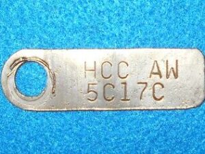 1965 Mustang GT Fastback Coupe Convertible ORIG HCC AW M/S P/S STEERING BOX TAG