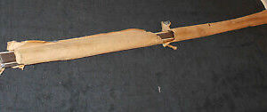 1974-1976 Gran Torino Elite Hardtop NOS LH DOOR TRIM MOULDING With BROWN INSERT