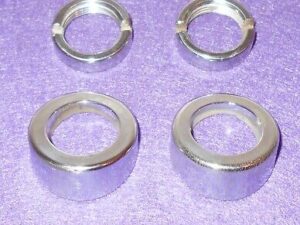 1964 1965 Mustang Fastback Coupe Conv GT Shelby ORIG WIPER ARM COWL TRIM BEZELS