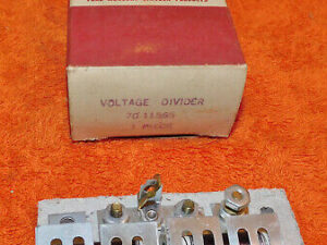 FoMoCo Ford Mercury Lincoln NOS VOLTAGE DIVIDER