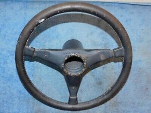 1971 1972 1973 1974 DeTomaso Pantera ORIGINAL STEERING WHEEL With HUB ADAPTER