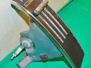 1967 Cougar Standard XR7 GT 6.5 Litre ORIG LH DASH HEATER CONTROLS PANEL