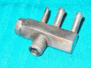 1969 1970 1971 1972 1973 Ford Mustang ORIG 6 CYLINDER 250 INTAKE VACUUM FITTING