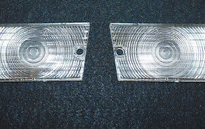 1958 Ford Custom 300 Fairlane 500Sunliner Skyliner NOS L+R BACK UP LAMP LENSES