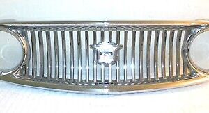 1955 1956 Nash Statesman Ambassador Super Custom ORIG FRONT GRILLE w/ H/L RINGS