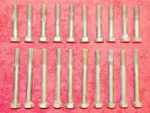 1969 1970 Ford Mustang Mach1 Shelby Mercury Cougar ORIG 351W CYLINDER HEAD BOLTS