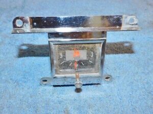 1966 Ford Custom Galaxie 500 XL LTD Hardtop Convertible ORIG DASH CLOCK GAUGE