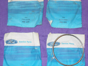 1969 Mustang Fastback GT Grande Mach 1 Boss Convertible NOS HEAD LAMP BULB RINGS