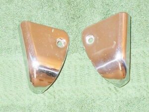 1965 1966 1967 68 Mustang Coupe NOS DELUXE PONY INTERIOR QUARTER PANEL TRIM CAPS