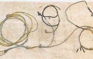 1964 1/2 1965 Mustang Coupe Convertible ORIG TAIL LIGHT TRUNK WIRING HARNESS