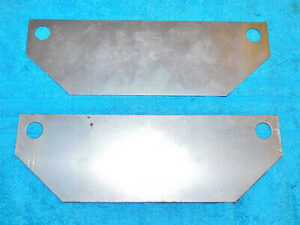 63-68 Ford Mustang Falcon Ranchero Galaxie NOS 260 289 MOTOR MOUNT HEAT SHIELDS