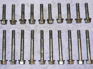 1971-1978 Ford Mustang Mach1 Maverick Mercury Comet ORIG 302 CYLINDER HEAD BOLTS