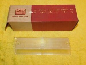 1958 Ford Custom 300 Fairlane 500 Skyliner Victoria NOS LH PARKING LAMP LENS