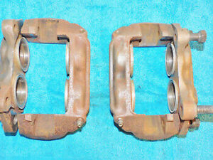 1965-67 Ford Thunderbird Galaxie Mercury Lincoln ORIG LH+RH DISC BRAKE CALIPERS