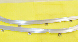 1963 1964 Ford Custom Galaxie 500 Mercury Monterey ORIG WINDSHIELD L+R BASE TRIM