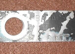 1965 1966 Mustang Fastback Coupe GT Convertible ORIG 289 POWER STEERING PUMP TAG