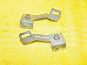 1967 1968 Mustang Fastback Convrt GT Cougar ORIG CONSOLE DASH L+R RADIO BRACKETS