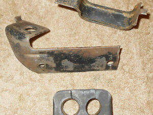 64 1965 1966 Mustang Fastback GT Conv ORIG 260 289 POWER STEERING HOSE BRACKETS