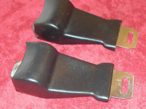 1968 1969 Mustang GT Mach 1 Boss Cougar Xr7 Gte ORIG BLACK SEAT BELT RETRACTORS