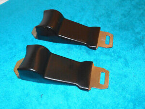 1968 1969 Mustang GT CS Mach 1 Cougar Eliminator ORIG BLACK SEAT BELT RETRACTORS