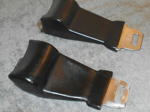 1968 1969 Mustang GT Mach 1 Boss Grande Cougar ORIG BLACK SEAT BELT RETRACTORS