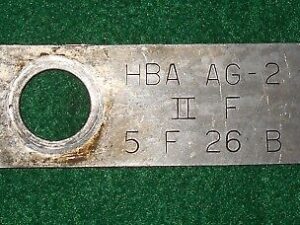 1965 1966 Ford Custom Galaxie 500 XL ORIG 289 352 390 POWER STEERING PUMP TAG