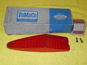 1966 Mercury Comet Voyager Villager Station Wagon NOS REAR TAIL LIGHT LAMP LENS