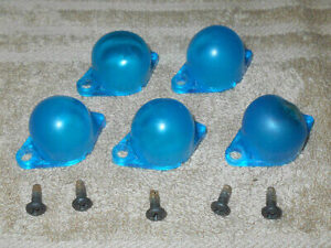 65 66 1967 1968 1969 1970 Mustang Shelby Cougar GAUGE LIGHT BULB BLUE DIFFUSERS