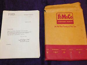 1958 NOS FORD CAR And TRUCK DATA BOOK Dealer Manual Thunderbird F100 Fairlane