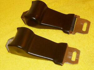 1968 1969 Mustang GT Mach 1 Boss Cougar Xr7 Gte ORIG BLACK SEAT BELT RETRACTORS