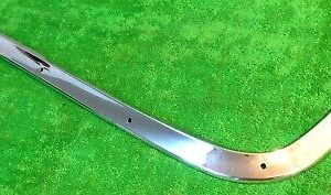 1964 1965 1966 Mustang Gt ORIG CONVERTIBLE TOP WELL BOOT LH CHROME TRIM MOLDING