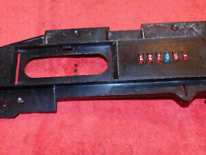 1967 1968 Mustang GT CS GTA Cougar Xr7 ORIG A/T CONSOLE SHIFTER INDICATOR PLATE