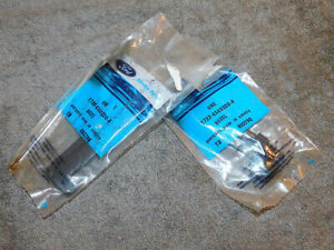 1987-1993 Mustang Hatchback LX GT Saleen Cobra NOS SEAT BELT OPENING TRIM BEZELS