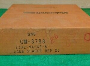1982 Ford Thunderbird F100 Granada Cougar NOS 3.8 L 230 V6 2V CARBURETOR SPACER