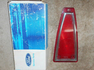 1965 Mercury Commuter Colony Park Station Wagon NOS REAR TAIL LIGHT LAMP LENS
