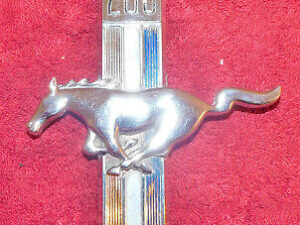 1967 Mustang Fastback Coupe Convertible ORIG '289' LH FRONT FENDER HORSE EMBLEM