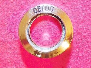 1968-1970 Mustang Fairlane Galaxie Cougar Montego ORIG REAR DEFOG SWITCH BEZEL