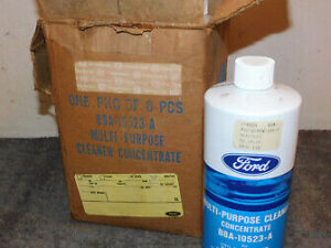 1958-1973 Ford Shelby Mercury Lincoln NOS MULTI-PURPOSE CLEANER CONCENTRATE Case
