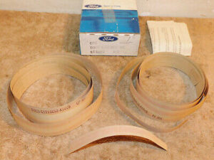 1979-1981 Mercury Capri RS Turbo NOS RH ORANGE - YELLOW BODY COLOR STRIPE KIT