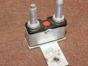 1960-1970 Ford Mercury Lincoln NOS TUNG-SOL 20 AMP CIRCUIT BREAKER Red