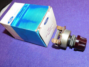 65-70 Ford Galaxie Fairlane Mustang Thunderbird NOS UTILITY FOG ROAD LAMP SWITCH
