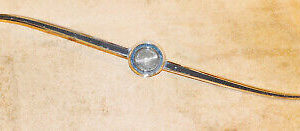 1966 Ford Thunderbird Town Landau ORIG DS LH ROOF REAR SIDE ORNAMENT BAR EMBLEM