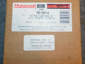 1983 Ford Ranger 1985 Escort Lynx NOS 4 CYL A/C COMPRESSOR CLUTCH