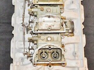 1962 1963 Ford Thunderbird ORIG 390 6V TRI POWER INTAKE MANIFOLD - CARBURETORS